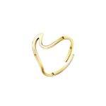 Bague vague Wave Instinct - Or