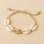 Bracelet Cauri Or