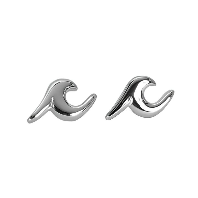 Boucle d'oreilles "Ocean Wave" - Argent