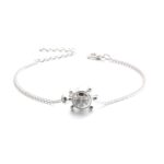 Bracelet de cheville tortue Silver Turtle