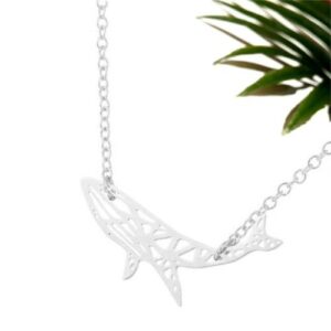 Pendentif Baleine “Geometric Whale”