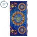 Serviette de plage tortue mandala