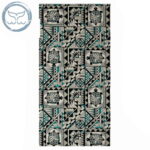 Serviette de plage tortue motifs ethnique