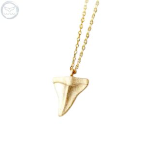 Collier dent de requin métal