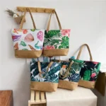 Sac de plage femme floral