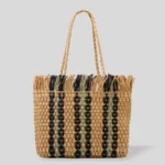 Sac de plage Sunset Stripes Vert